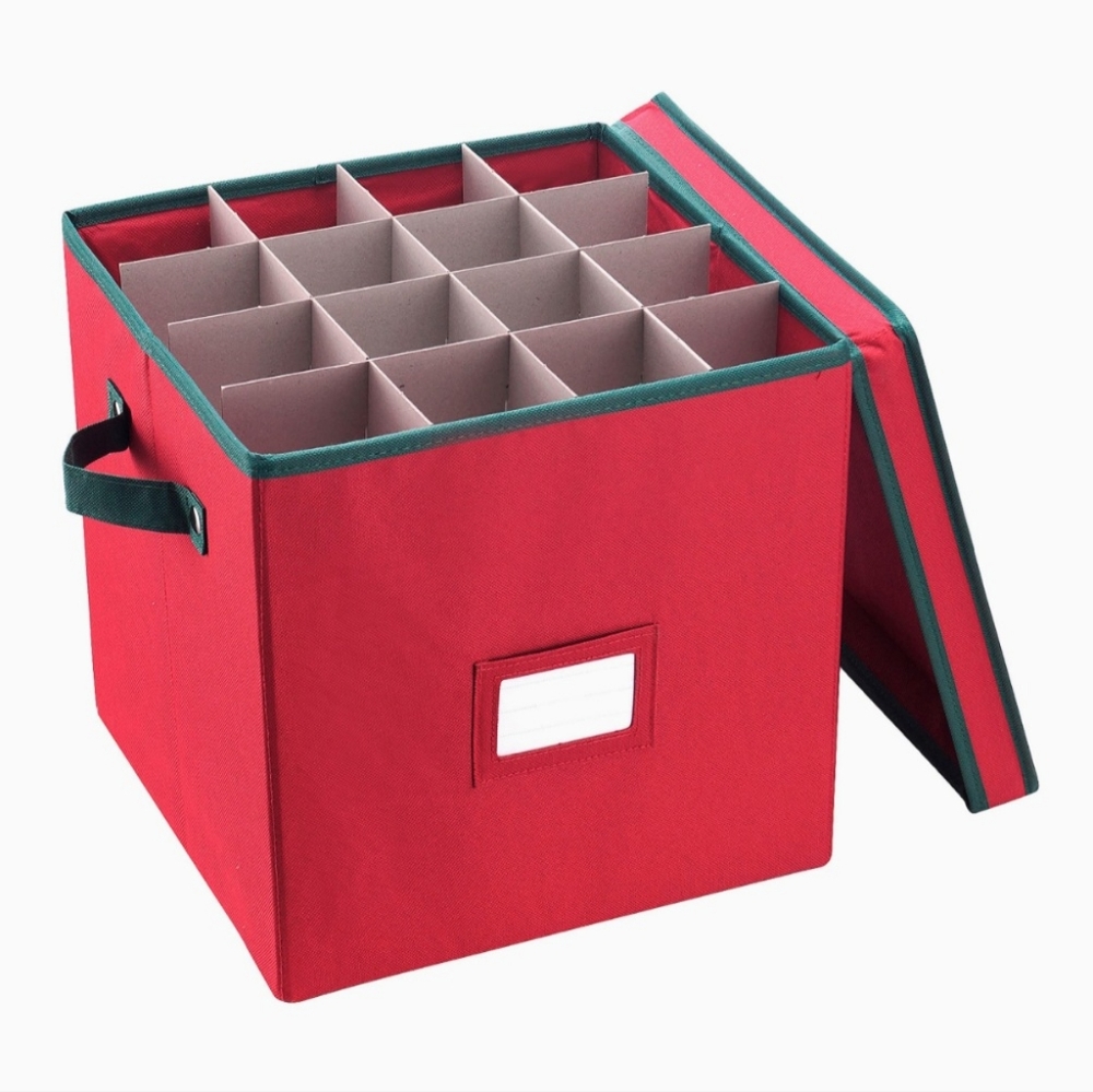 Holiday Ornament Storage Box